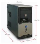 Компьютер iP Core 2 Duo E7300/4096/iP43/500Gb/9600GT 1024Mb/Cardreader/DVD-RW/FDD/450W Inwin