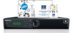 Комплект НТВ-Плюс HD на Humax VAHD-3100S